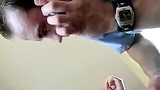 Fisting anal sex with a mobile phone and remote control, epic scene!