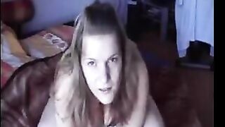 A fat woman has sex in front of a hidden camera