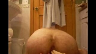 A rubber cock for my ass - homemade porn with intense passion