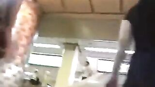 Peeping under the skirts of passers-by, a hidden camera captures it all