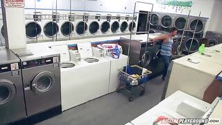 A man fucked pretty babe Dillion Harper in the laundry room - Eporn