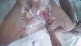 Karter Foxx gets fucked in the shower after blowing him