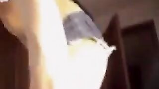 Big natural boobs of hot Russian girl