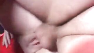 Tying the girl's hands and engaging in intense sexual activity