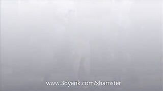 Babe anime gets fucked by two huge cocks