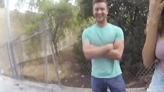 Guys fucked on the camera right in the street