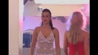 Sexual models have an orgy after the show