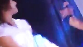 Bunch of wet pussies in the night club