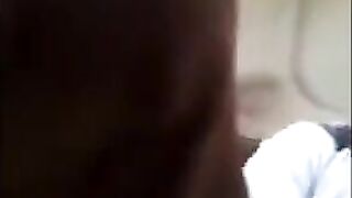 The man got his cock out and started jerking off while the girl was watching