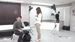 Asian teen gets fucked on the casting couch in 2022