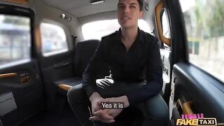 The taxi girl is fucking with the passenger in another world