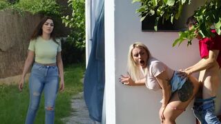 Meet in the shed for passionate fun