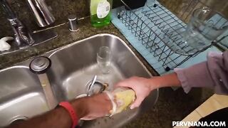 A man came home to a hot reward from his wife for his hard work