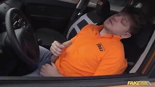 Road rage turns into a hot sex session in the car