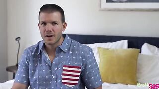 A labor day picnic turns into a hot threesome sex