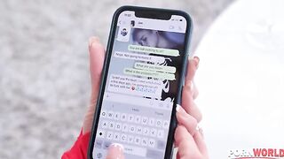 The neighborhood guy and his friend helped Alexa Flexy with her heartache