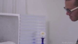 I let my husband fuck my friend in stockings