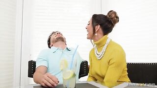 Suburban classy wife gets obsessed with cum