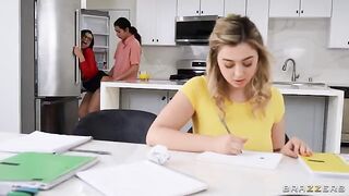 Tips from a tutor and her big natural boobs
