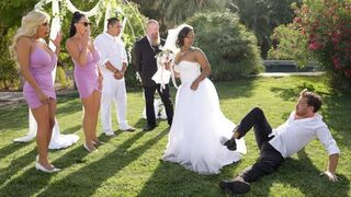 The bride has sex with all the guys from the wedding party
