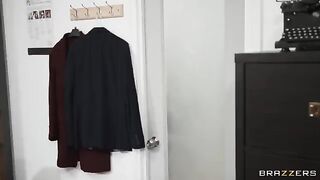 College students secretly fuck in a glory hole, missing their partner