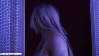 Rough sex with a porn star Paisley Porter and her fan, featuring intense passion