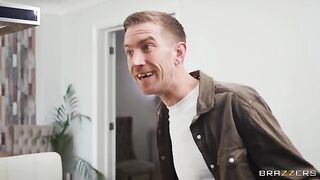 A girl seems to be very impressed by my cock size