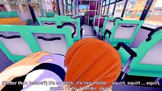Deku fucks Ochaco Uraraka in an intense scene