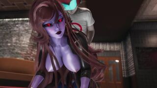 Cheating BF gets ass fucked by girlfriend's MILF mom in FNF