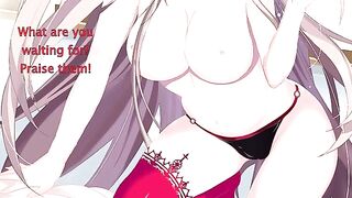 A saint is tempted by a sinner in this intense hentai scene