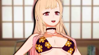 Marin Kitagawa's 3D hentai action is quite impressive