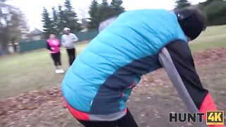 Adventure with a chubby girl from Hunt 4 K