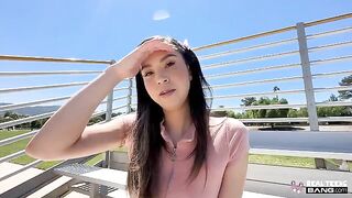 Minx with no problems is captured in stunning POV style
