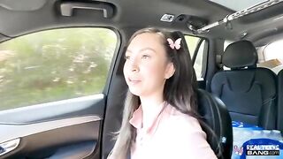 Minx with no problems is captured in stunning POV style