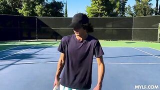 A girl demonstrates her talent in a steamy, real encounter