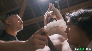 She seems to have enjoyed these events, especially the role-play thrill