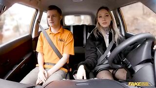 The man passed the exam after a blowjob in the car, and he was happy