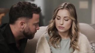 A girl experienced a moment of supreme pleasure with her lover