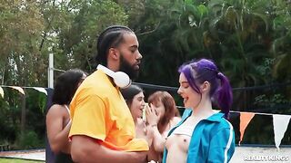 A short time ago, a young guy loved to have sex outdoors
