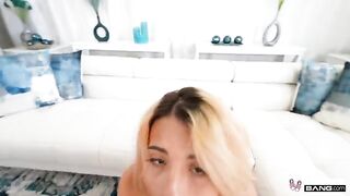 Juicy girl gets her pussy railed in a steamy scene