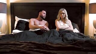 The night of our passion, hot sex on the bed