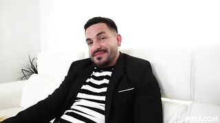 A girl should jump on a strong dick of her boyfriend