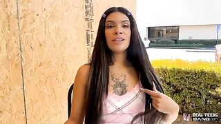 Her sweet pussy did not resist and she was fucked in POV style
