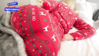 The stepmom received a gift from her stepson for Christmas