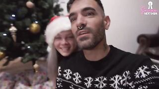 The best way to spend Christmas, a passionate and intense homemade scene