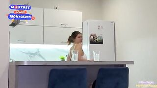 Girl was awoken by a cock in her mouth. It was a surprise