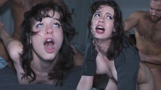 The woman with the slobbering mouth loves rough sex