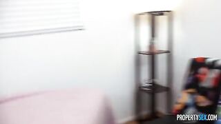 A girl in an anal sex pose with her holes being played with