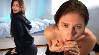 He trained her and then treated her to a cock after the session