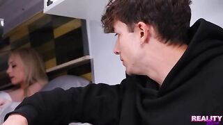 A brother fucked his sweet sister in the car